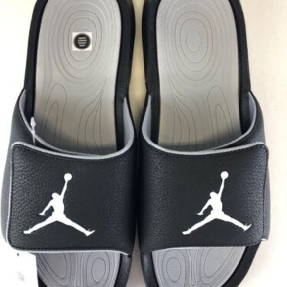 Nike Air Jordan Hydro 6 Men\'s Sandals Black Gray
